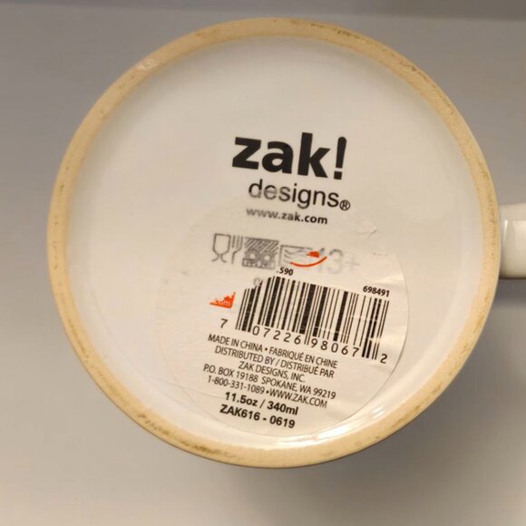 Zak Designs Walt Disney Minnie Mouse Drawings Porcelain Coffee Mug - Picture 2 of 6